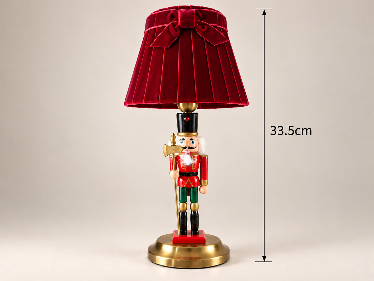 Nutcracker Rechargeable Lamp - Luxury Christmas Decorative Lamp