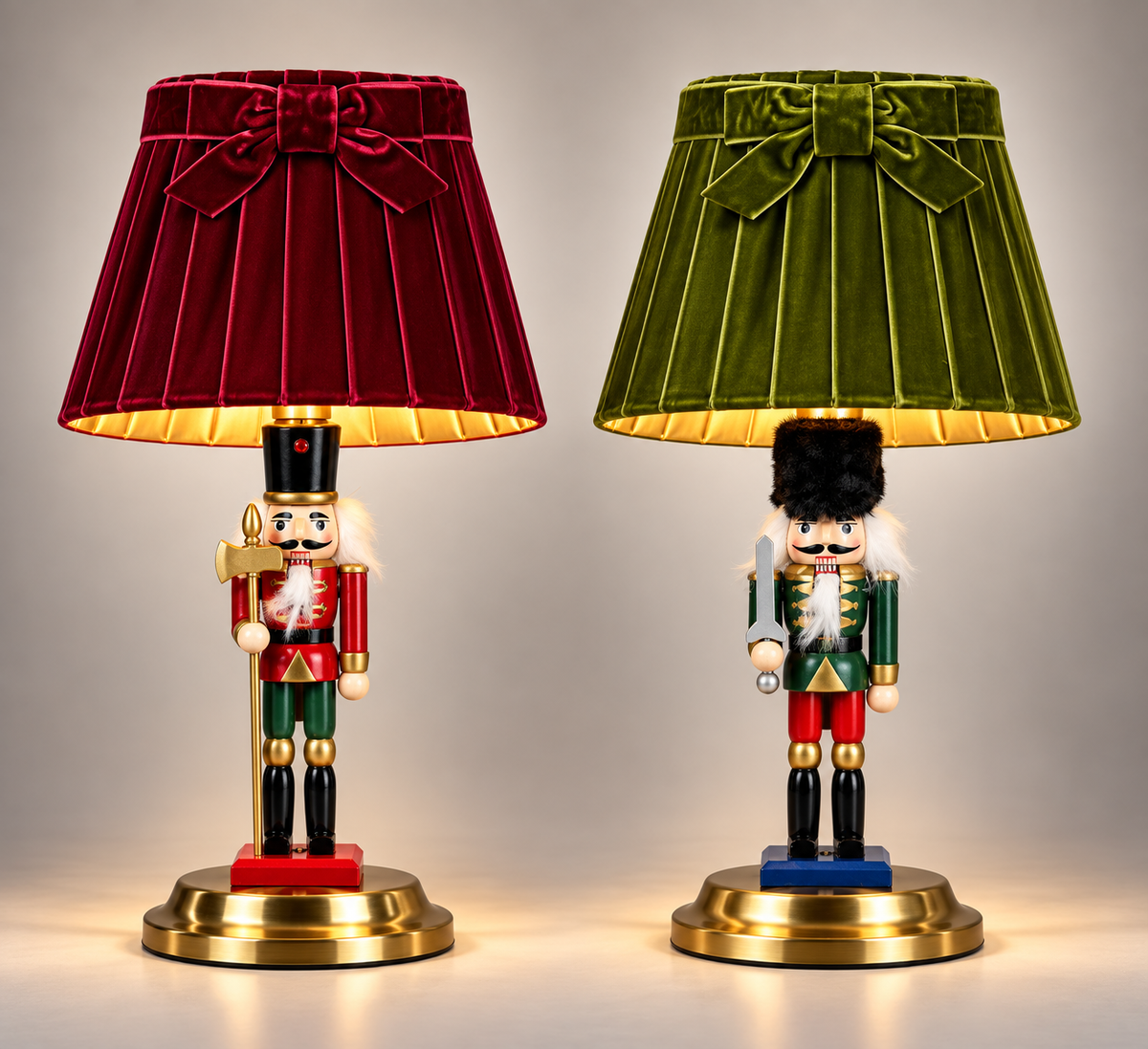 Nutcracker Rechargeable Lamp - Luxury Christmas Decorative Lamp