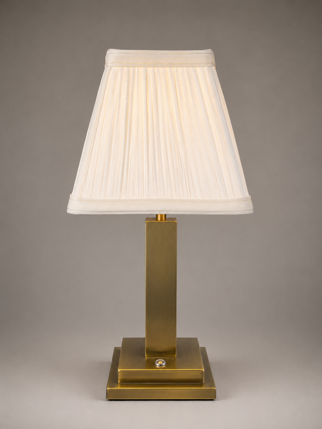 Column Brass Rechargeable Table Lamp