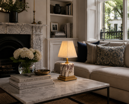 Soho marble table lamp
