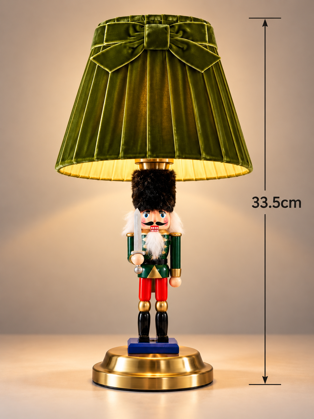 Nutcracker Rechargeable Lamp - Luxury Christmas Decorative Lamp