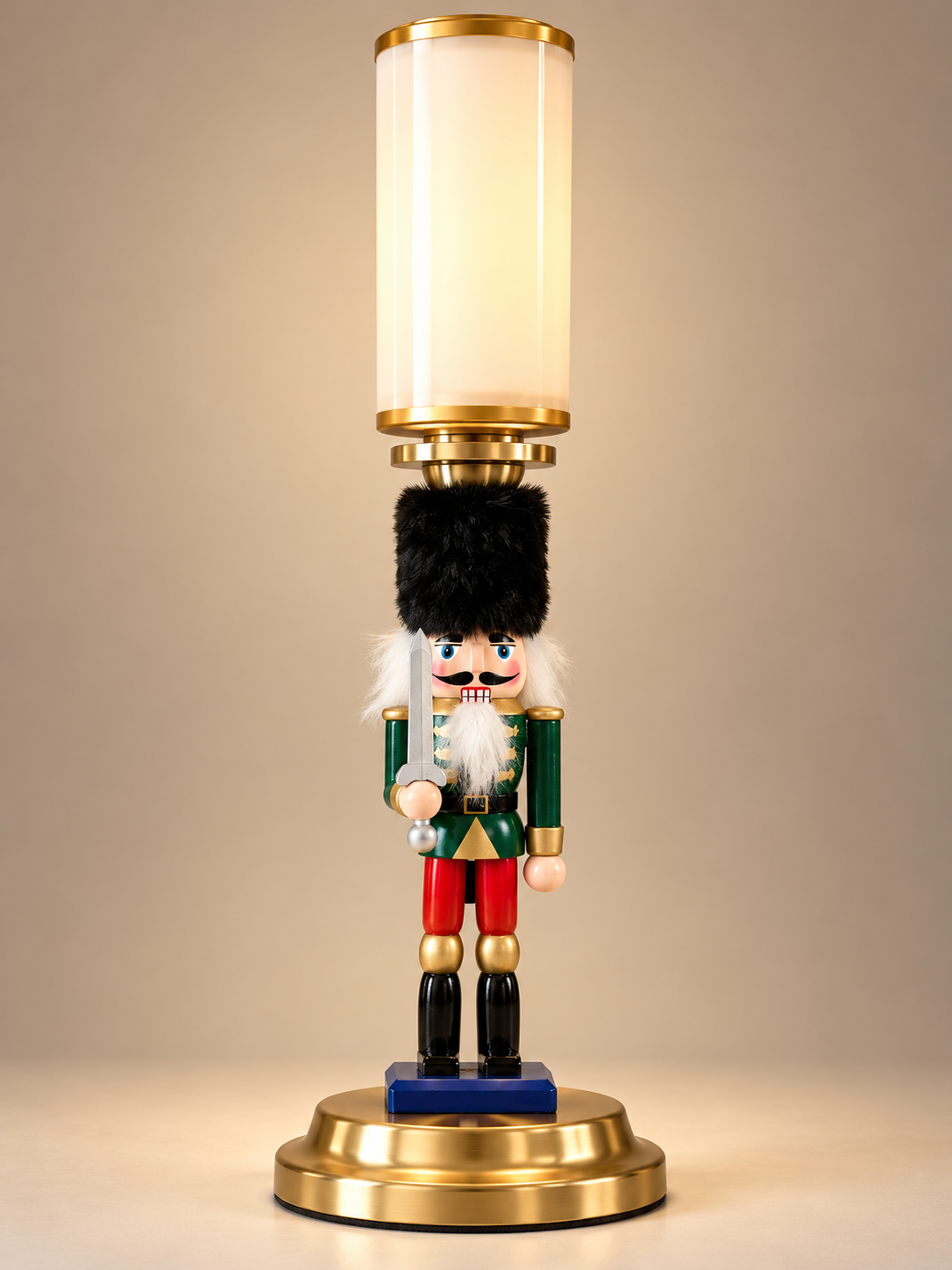 Nutcracker Rechargeable Lamp - Luxury Christmas Decorative Lamp