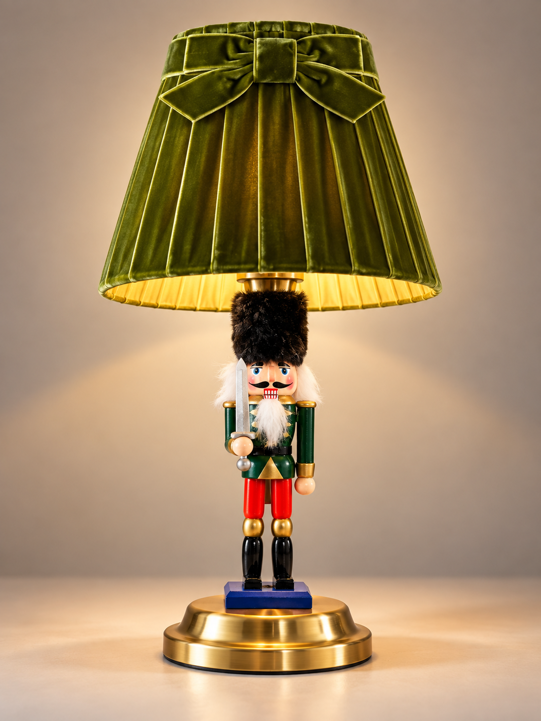 Nutcracker Rechargeable Lamp - Luxury Christmas Decorative Lamp